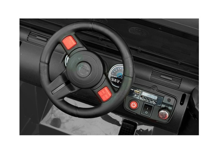 Mașină electrică pentru copii WXE-1688 4x4 STRONG, 4x90W, 24V 7Ah, 2 locuri, telecomandă 2.4G, roți EVA – Alb [5]