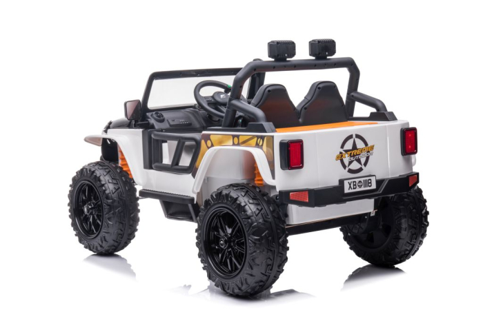 Mașină Electrică pentru Copii 4x4 12V Alb [11]