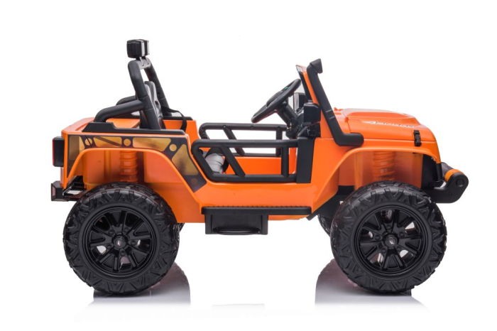Mașină Electrică pentru Copii 4x4 12V Portocaliu [10]