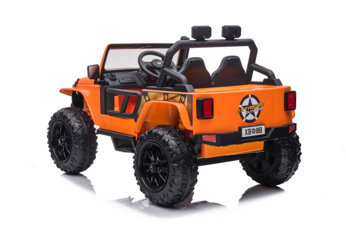 Mașină Electrică pentru Copii 4x4 12V Portocaliu [7]