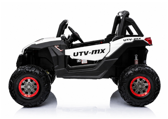 UTV Electric pentru Copii 4x4 Alb [4]