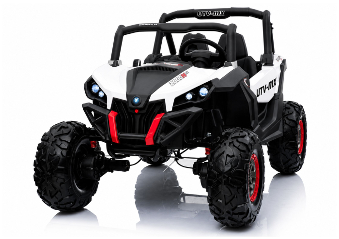 UTV Electric pentru Copii 4x4 Alb [2]