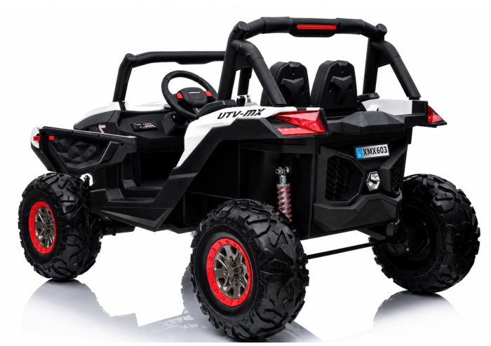 UTV Electric pentru Copii 4x4 Alb [3]