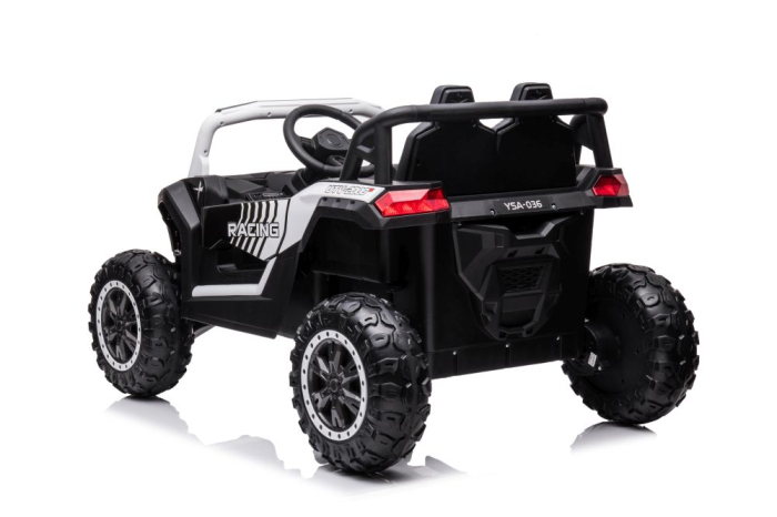 UTV Electric pentru Copii 4x4 12V Alb [5]