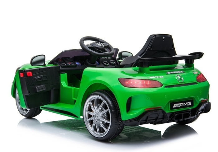 Mașină Electrică pentru Copii Mercedes-Benz GT R 12V Verde [7]
