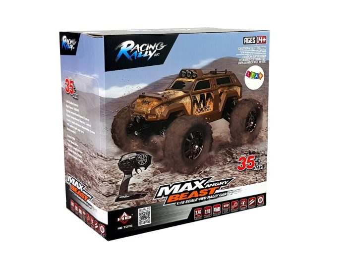 Mașină de Raliu RC 1:18 4x4 35 km/h [6]