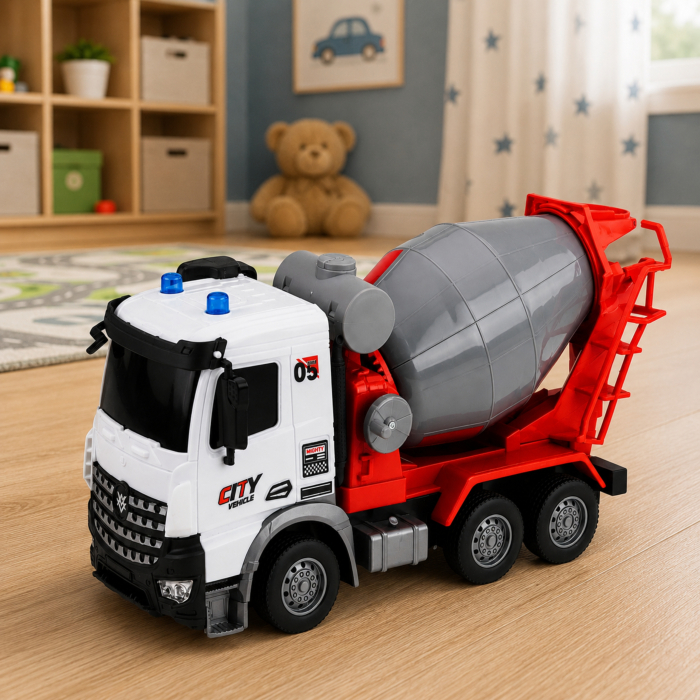 Camion Betonieră RC 1:14 3,7V cu Tambur Mobil [4]
