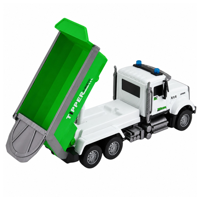 Camion Basculant RC 1:14 3,7V cu Benă Mobilă Verde [3]
