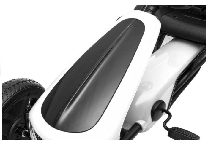 Go-Kart cu Pedale pentru Copii Mercedes XMX610 Alb [9]