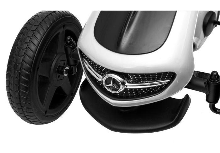 Go-Kart cu Pedale pentru Copii Mercedes XMX610 Alb [8]
