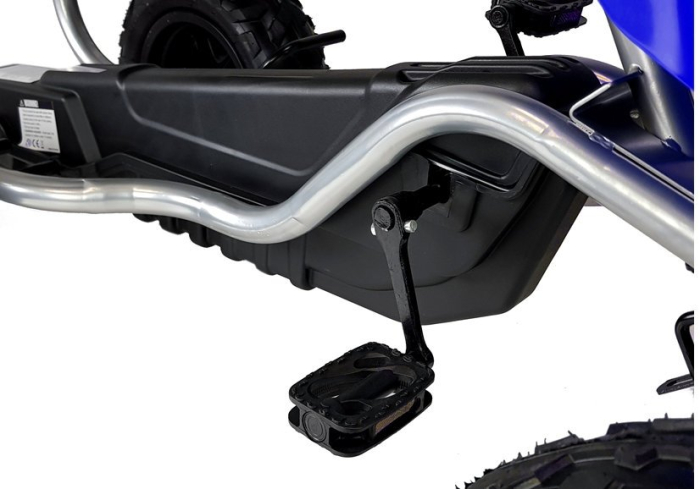 Go-Kart cu Pedale pentru Copii - Albastru [9]