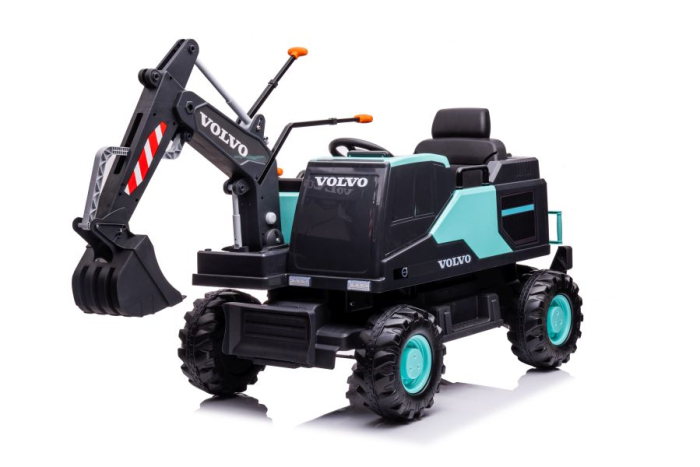 Excavator Electric pentru Copii Volvo 24V Albastru [4]