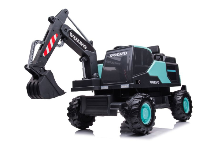 Excavator Electric pentru Copii Volvo 24V Albastru [11]