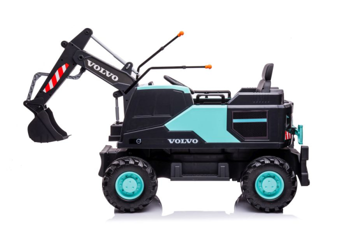 Excavator Electric pentru Copii Volvo 24V Albastru [2]