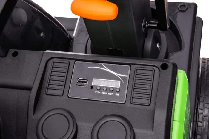 Excavator Electric pentru Copii Volvo Verde [11]