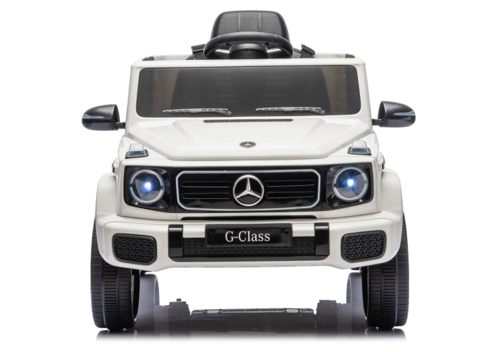 Mașină Electrică pentru Copii Mercedes G 4x4 24V – Alb [3]