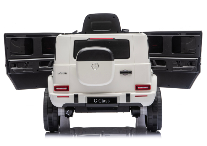Mașină Electrică pentru Copii Mercedes G 4x4 24V – Alb [7]