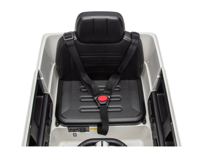 Mașină Electrică pentru Copii Mercedes G 4x4 24V – Alb [10]