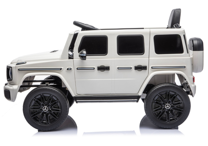 Mașină Electrică pentru Copii Mercedes G 4x4 24V – Alb [4]