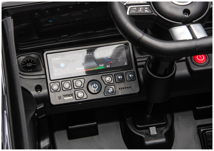 Mașină Electrică pentru Copii Mercedes G 4x4 24V – Negru [14]