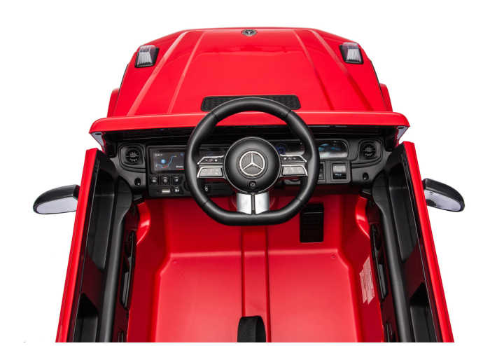Mașină Electrică pentru Copii Mercedes G 4x4 24V – Roșu [9]