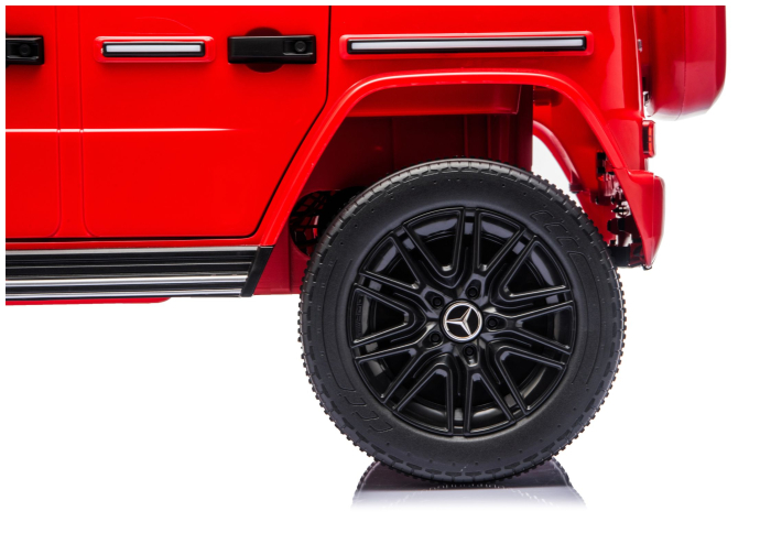 Mașină Electrică pentru Copii Mercedes G 4x4 24V – Roșu [12]