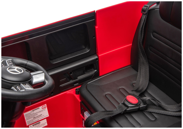 Mașină Electrică pentru Copii Mercedes G 4x4 24V – Roșu [11]