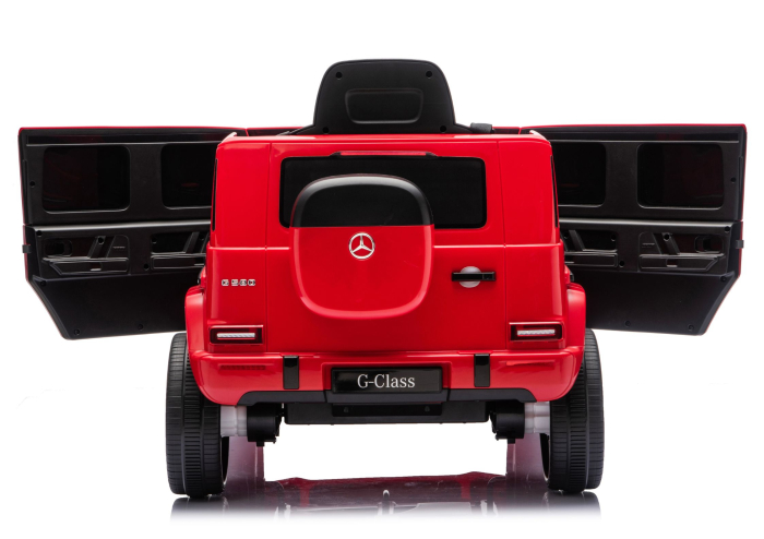 Mașină Electrică pentru Copii Mercedes G 4x4 24V – Roșu [8]