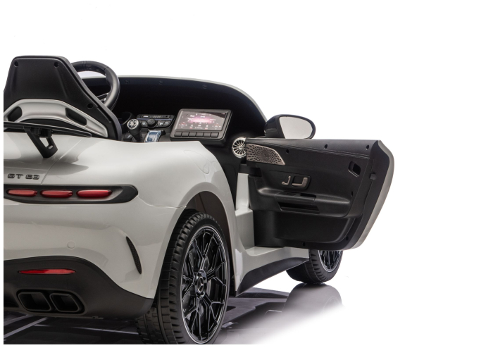 Mașină Electrică pentru Copii Mercedes GT63 AMG 24V – Gri Deschis [9]