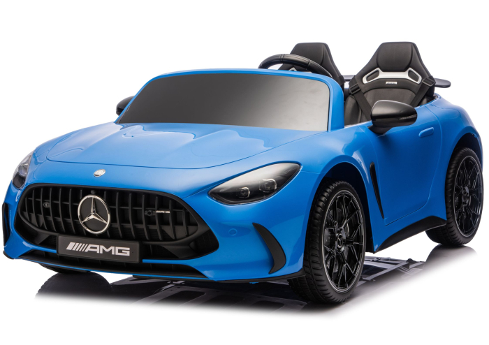 Mașină Electrică pentru Copii Mercedes GT63 AMG 24V LCD – Albastru [2]