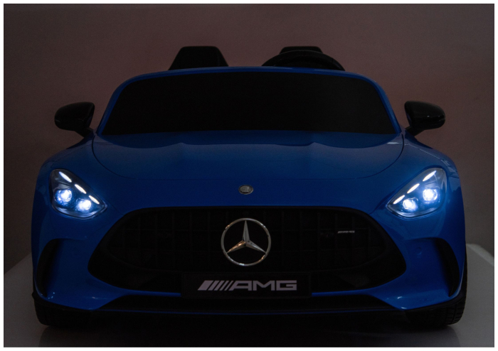 Mașină Electrică pentru Copii Mercedes GT63 AMG 24V LCD – Albastru [14]