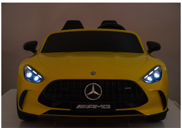 Mașină Electrică pentru Copii Mercedes GT63 AMG 24V LCD – Galben [14]
