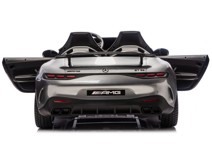 Mașină Electrică pentru Copii Mercedes GT63 AMG 24V LCD – Gri Lăcuit [6]