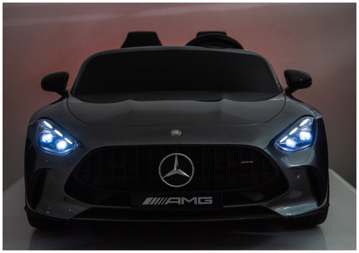 Mașină Electrică pentru Copii Mercedes GT63 AMG 24V LCD – Gri Lăcuit [13]