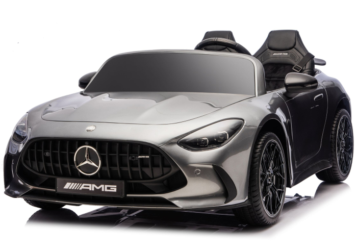 Mașină Electrică pentru Copii Mercedes GT63 AMG 24V LCD – Gri Lăcuit [4]