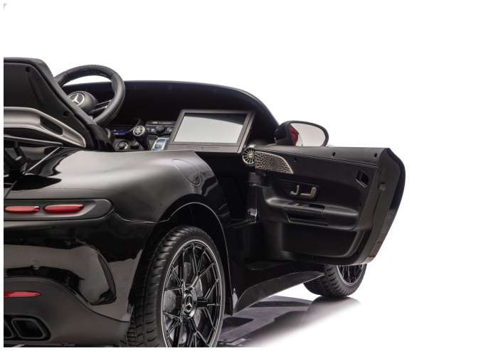Mașină Electrică pentru Copii Mercedes GT63 AMG 24V LCD – Negru Lăcuit [9]