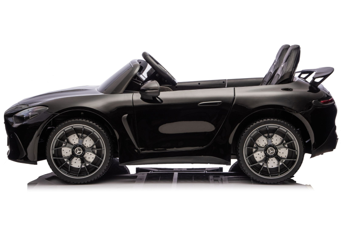 Mașină Electrică pentru Copii Mercedes GT63 AMG 24V LCD – Negru Lăcuit [7]