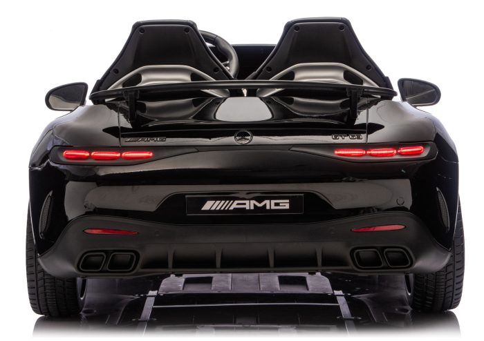 Mașină Electrică pentru Copii Mercedes GT63 AMG 24V LCD – Negru Lăcuit [11]