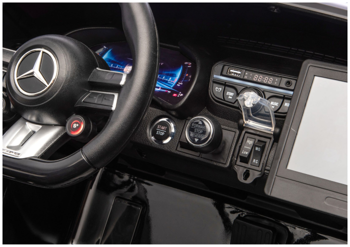 Mașină Electrică pentru Copii Mercedes GT63 AMG 24V – Negru [11]
