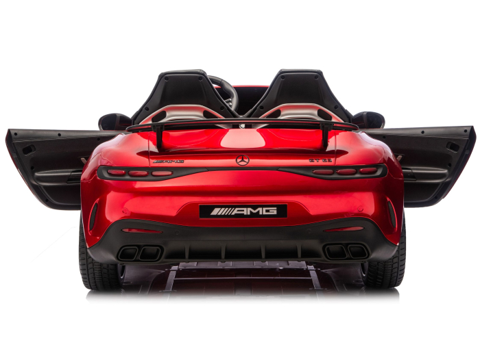 Mașină Electrică pentru Copii Mercedes GT63 AMG 24V – Roșu Lăcuit [6]