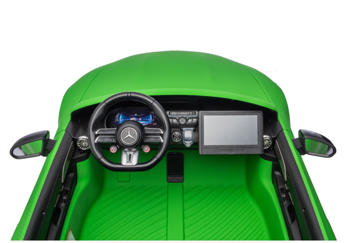 Mașină Electrică pentru Copii Mercedes GT63 AMG 24V – Verde Mat [10]