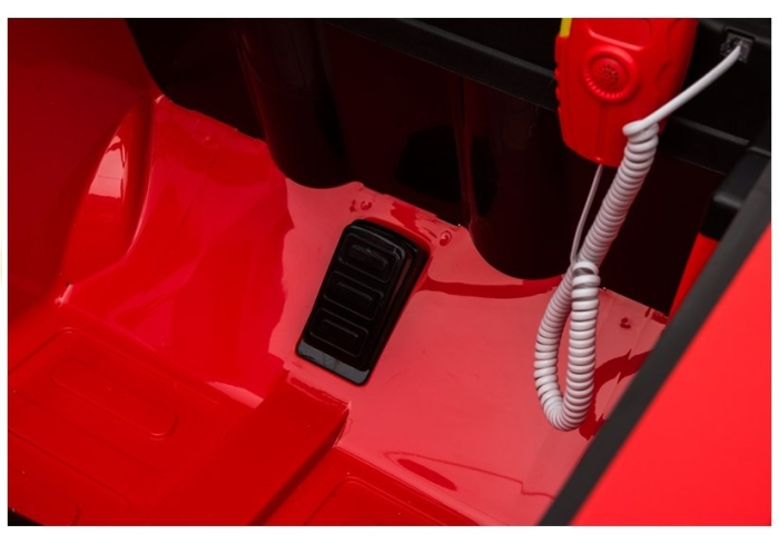 Mașină electrică pompieri copii - Rosu [19]