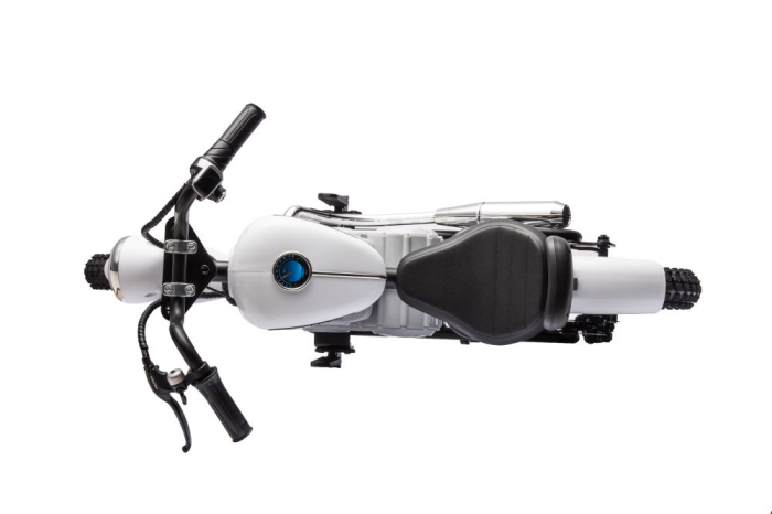 Motocicletă Electrică pentru Copii 36V 350W Albă [9]