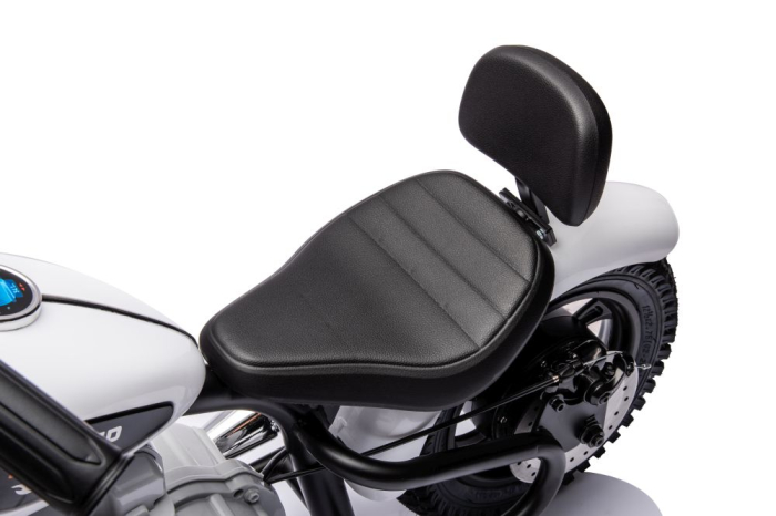 Motocicletă Electrică pentru Copii 36V 350W Albă [10]