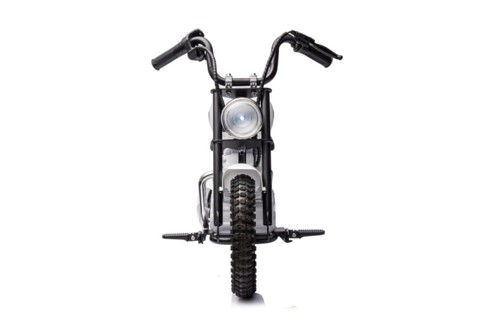 Motocicletă Electrică pentru Copii 36V 350W Albă [2]