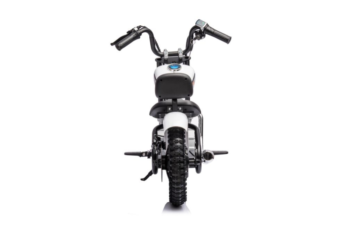 Motocicletă Electrică pentru Copii 36V 350W Albă [5]