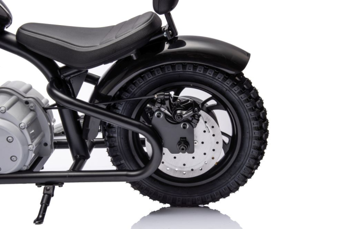 Motocicletă Electrică pentru Copii 36V 350W Neagră [5]
