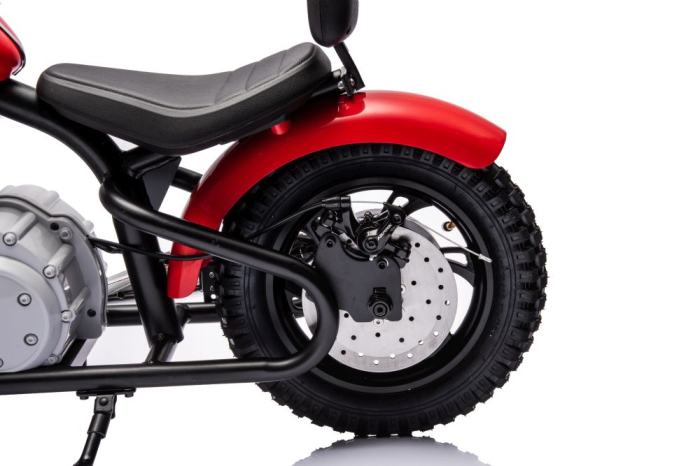 Motocicletă Electrică pentru Copii 36V 350W Roșie [5]