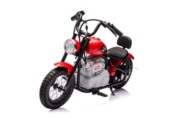 Motocicletă Electrică pentru Copii 36V 350W Roșie [2]