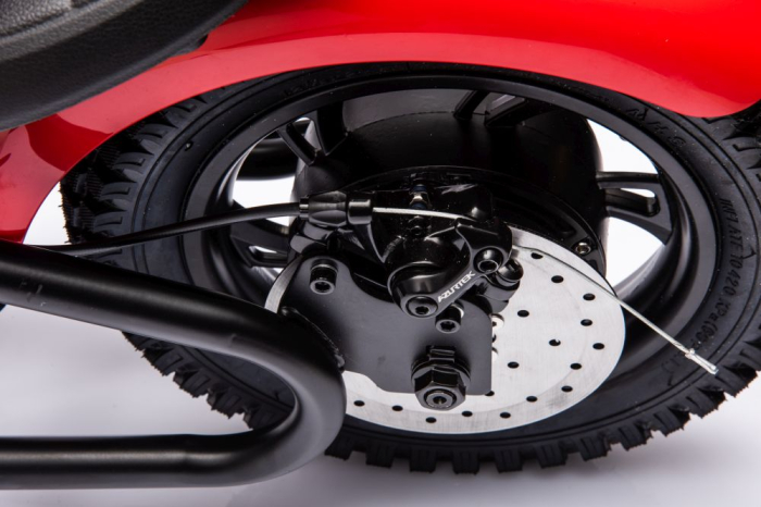 Motocicletă Electrică pentru Copii 36V 350W Roșie [11]